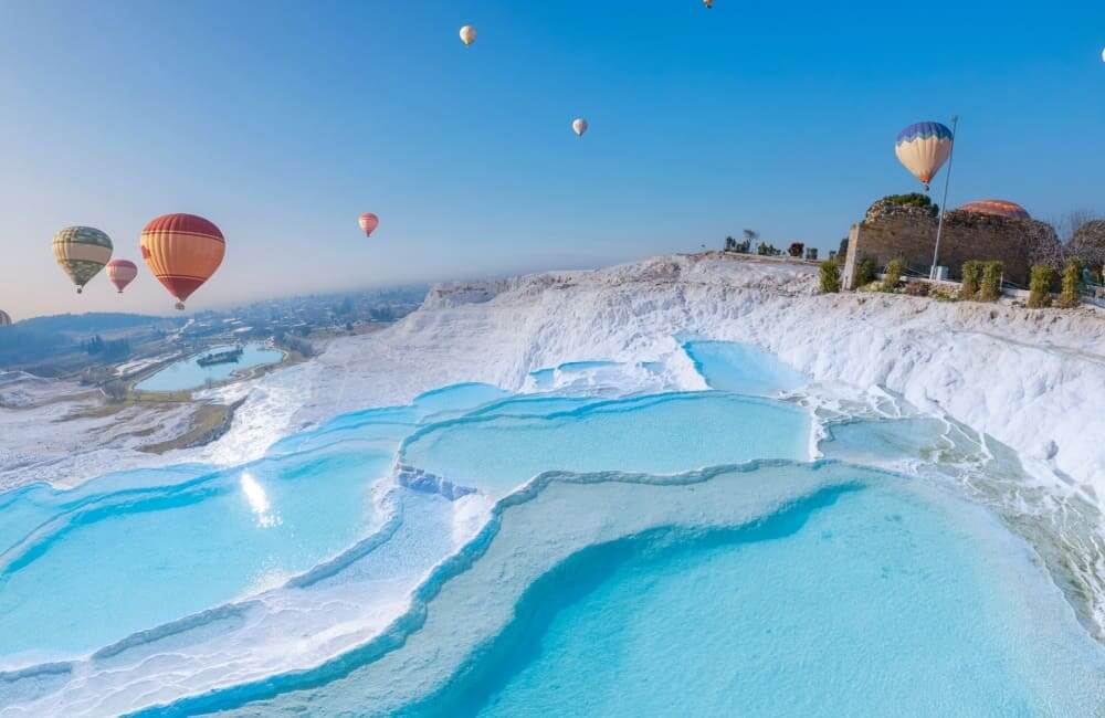 Pamukkale - bele terase in termalna voda
