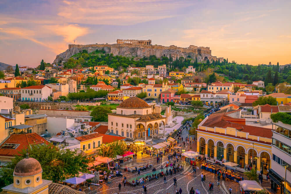 Atene in Akropola – klasična Grčija